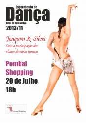 Cartaz - Encerramento do ano lectivo 2013/14 Pombal Shopping